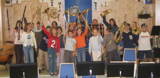 Im Proberaum des Musikerheim